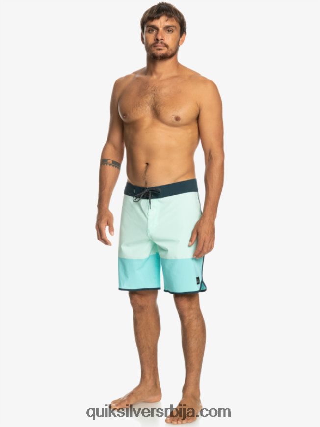 мушкарци Quiksilver хигхлите сцаллоп 19 боардсхортс стакло за плажу Z824VN35