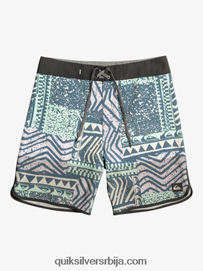 мушкарци Quiksilver хигхлите сцаллоп 19 боардсхортс поноћна морнарица Z824VN36