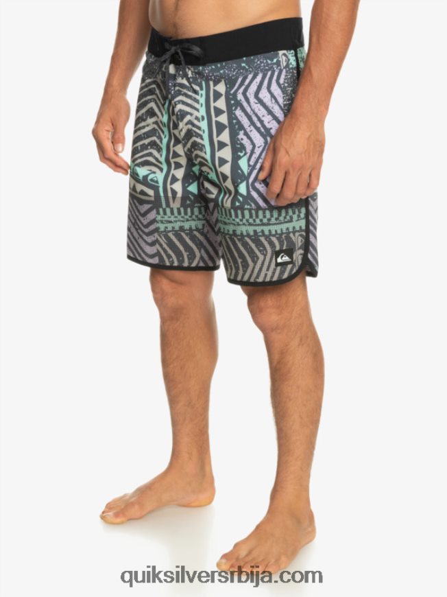 мушкарци Quiksilver хигхлите сцаллоп 19 боардсхортс поноћна морнарица Z824VN36
