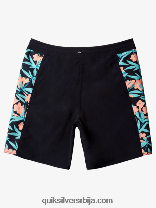 мушкарци Quiksilver ватерман цлиффсиде солид 19 боардсхортс црн Z824VN415