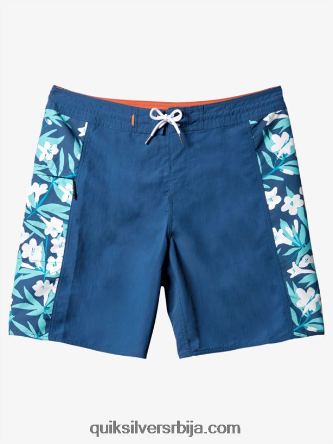 мушкарци Quiksilver ватерман цлиффсиде солид 19 боардсхортс заставник плави Z824VN416