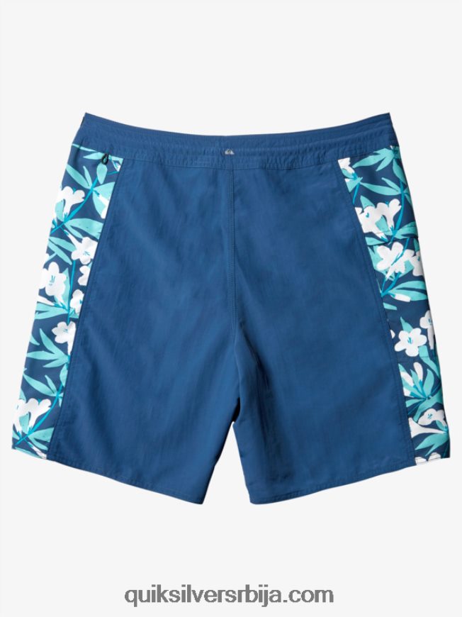 мушкарци Quiksilver ватерман цлиффсиде солид 19 боардсхортс заставник плави Z824VN416