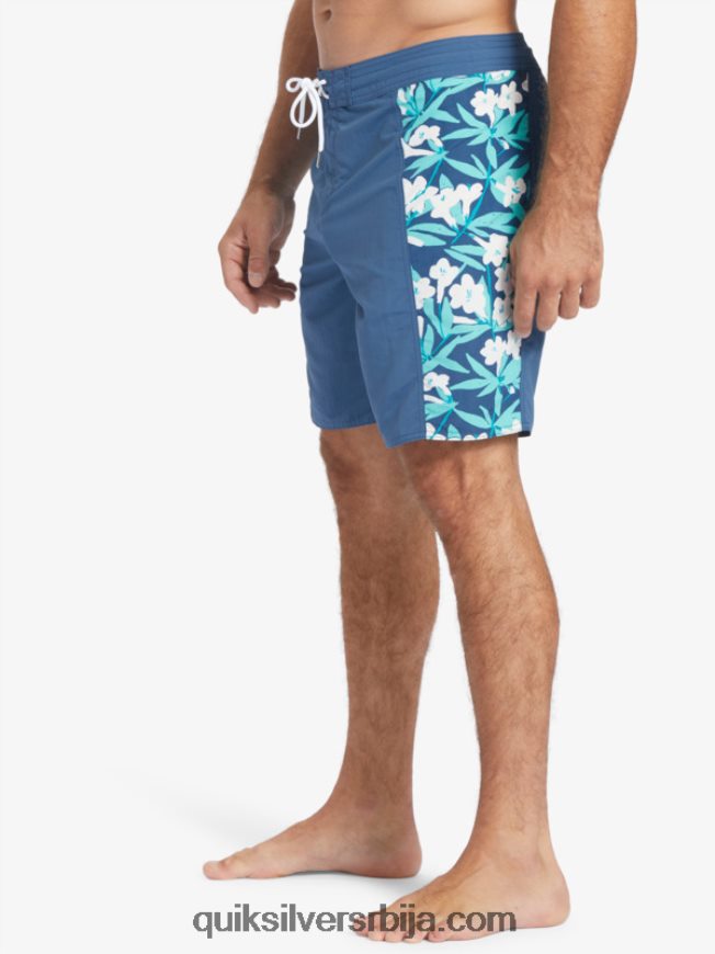 мушкарци Quiksilver ватерман цлиффсиде солид 19 боардсхортс заставник плави Z824VN416