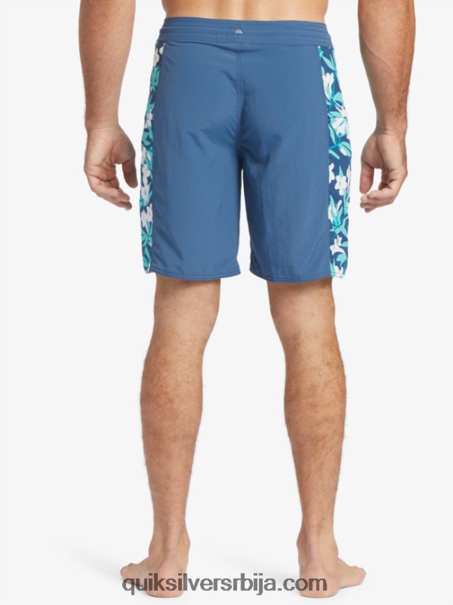 мушкарци Quiksilver ватерман цлиффсиде солид 19 боардсхортс заставник плави Z824VN416