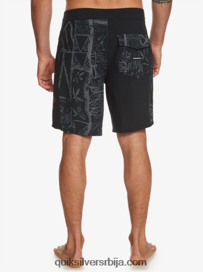 мушкарци Quiksilver сурфсилк арцх хаваии 19 боардсхортс црн Z824VN637