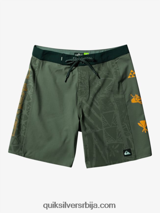 мушкарци Quiksilver сурфсилк арцх хаваии 19 боардсхортс Мајчина душица Z824VN638
