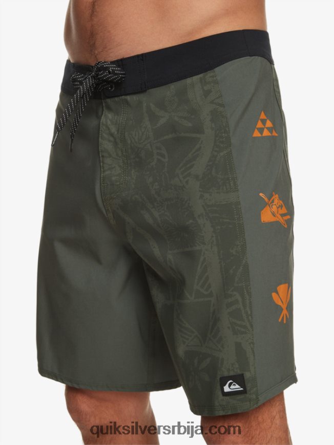 мушкарци Quiksilver сурфсилк арцх хаваии 19 боардсхортс Мајчина душица Z824VN638