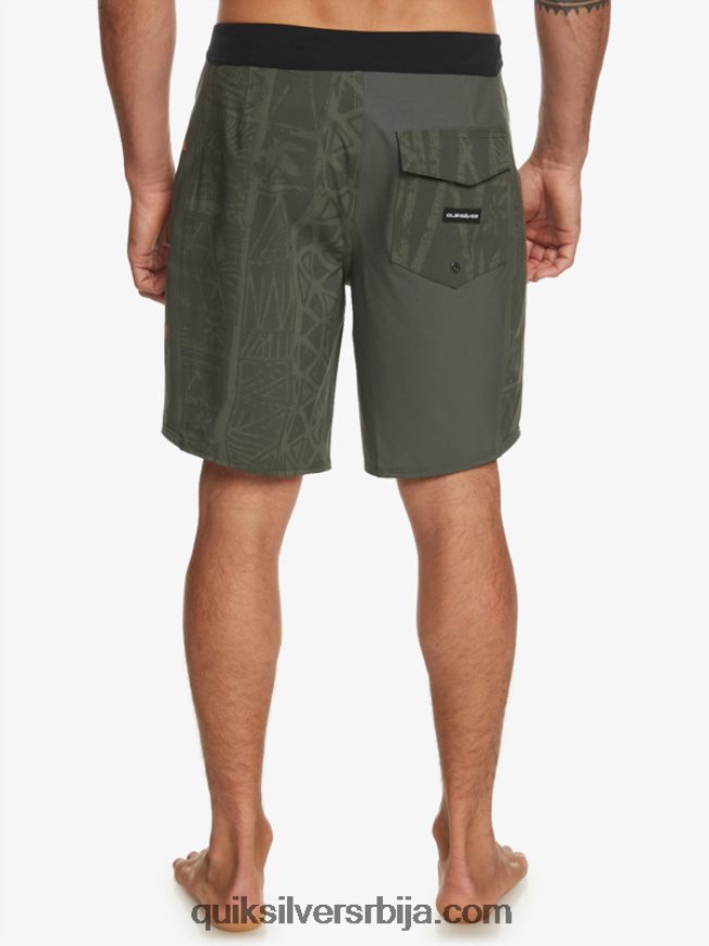мушкарци Quiksilver сурфсилк арцх хаваии 19 боардсхортс Мајчина душица Z824VN638