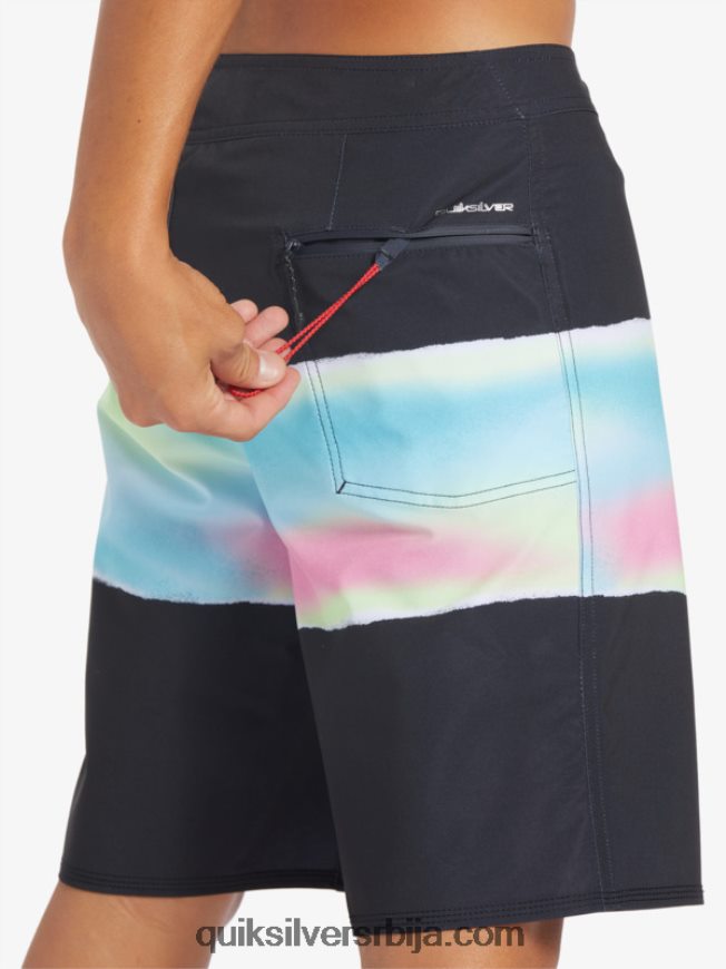 мушкарци Quiksilver сурфсилк аир брусх 19 боардсхортс црн Z824VN643