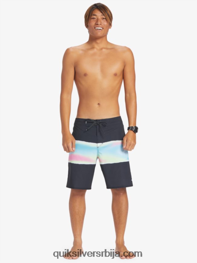 мушкарци Quiksilver сурфсилк аир брусх 19 боардсхортс црн Z824VN643