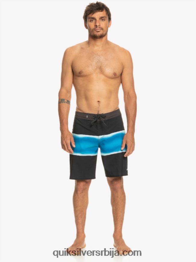 мушкарци Quiksilver сурфсилк аир брусх 19 боардсхортс црн Z824VN647