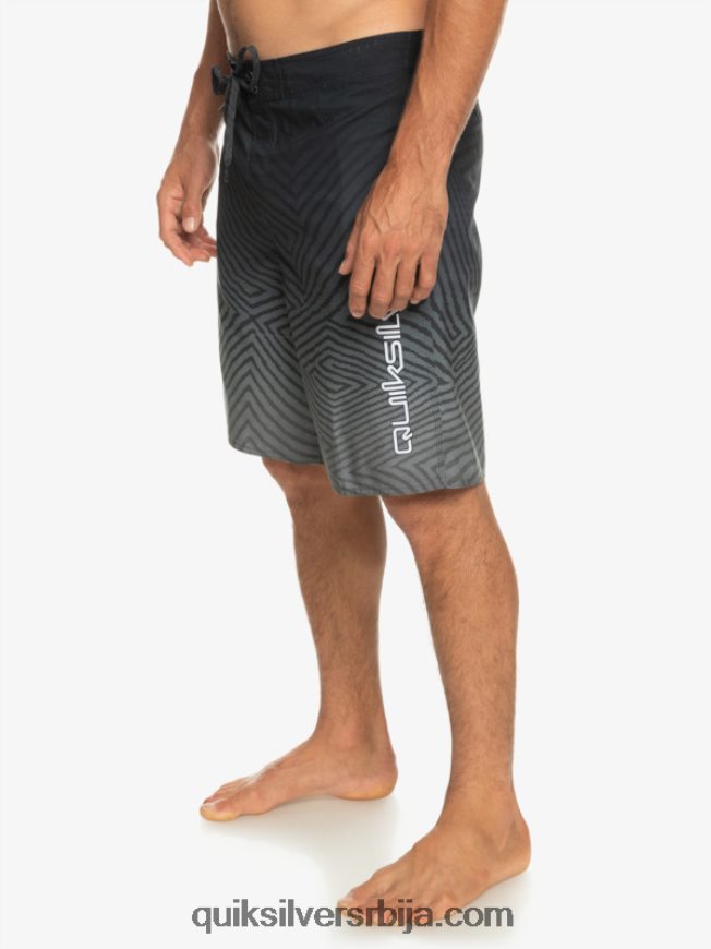 мушкарци Quiksilver свакодневни варп фаде 20 боардсхортс црн Z824VN1281