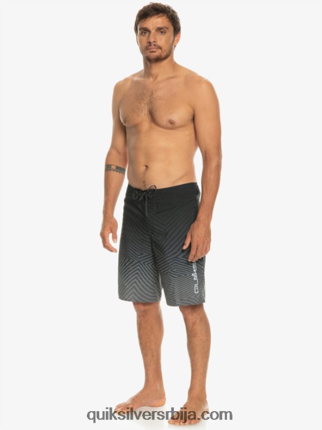 мушкарци Quiksilver свакодневни варп фаде 20 боардсхортс црн Z824VN1281
