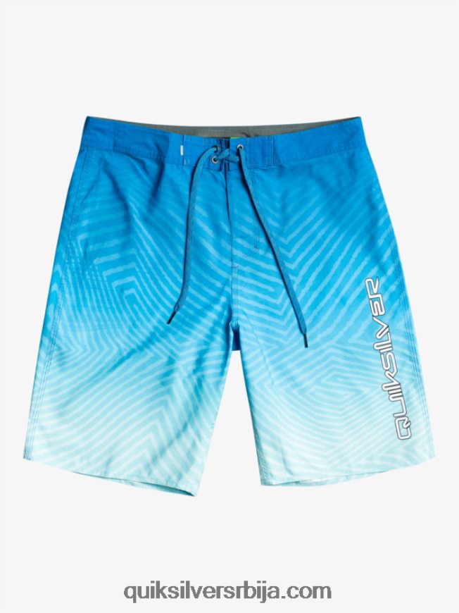 мушкарци Quiksilver свакодневни варп фаде 20 боардсхортс сноркел блуе Z824VN1282