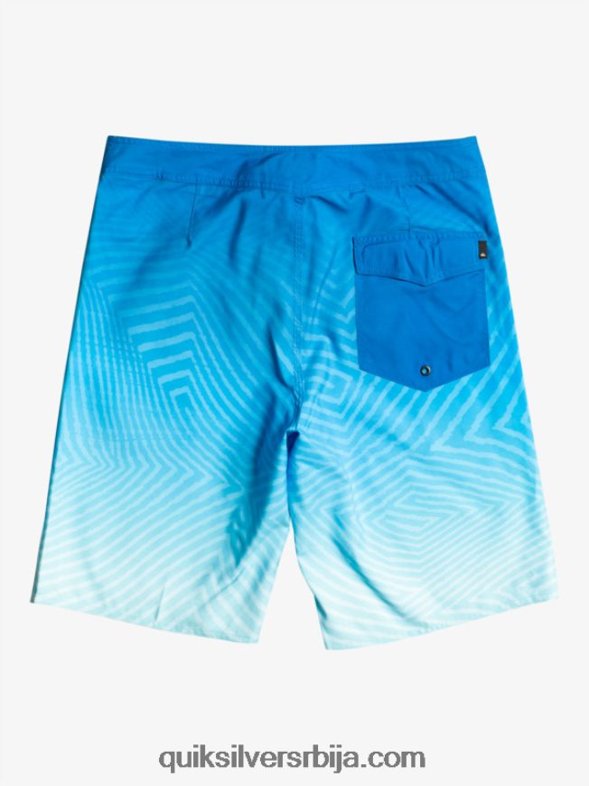 мушкарци Quiksilver свакодневни варп фаде 20 боардсхортс сноркел блуе Z824VN1282