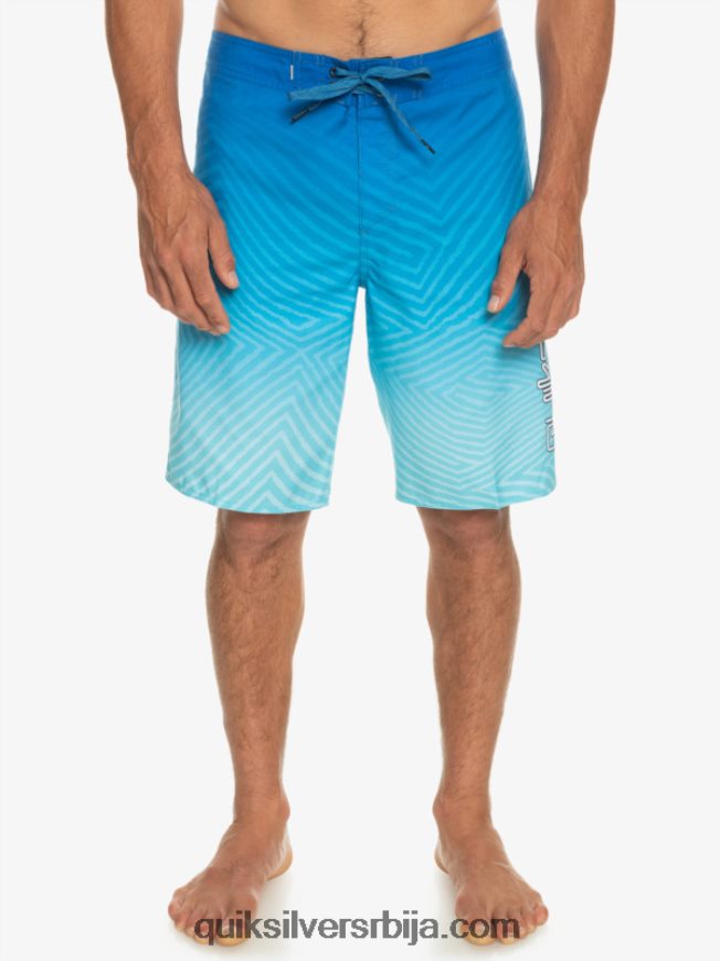 мушкарци Quiksilver свакодневни варп фаде 20 боардсхортс сноркел блуе Z824VN1282