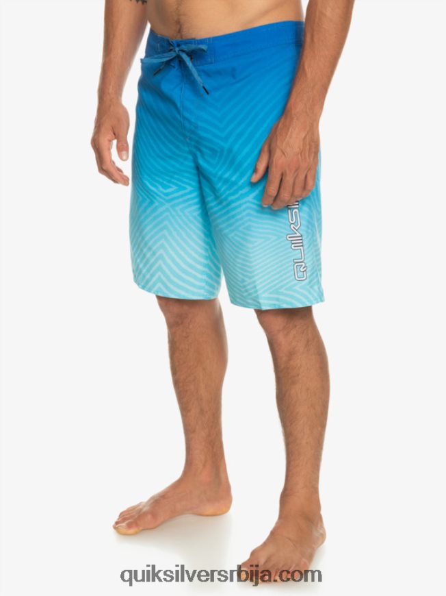 мушкарци Quiksilver свакодневни варп фаде 20 боардсхортс сноркел блуе Z824VN1282
