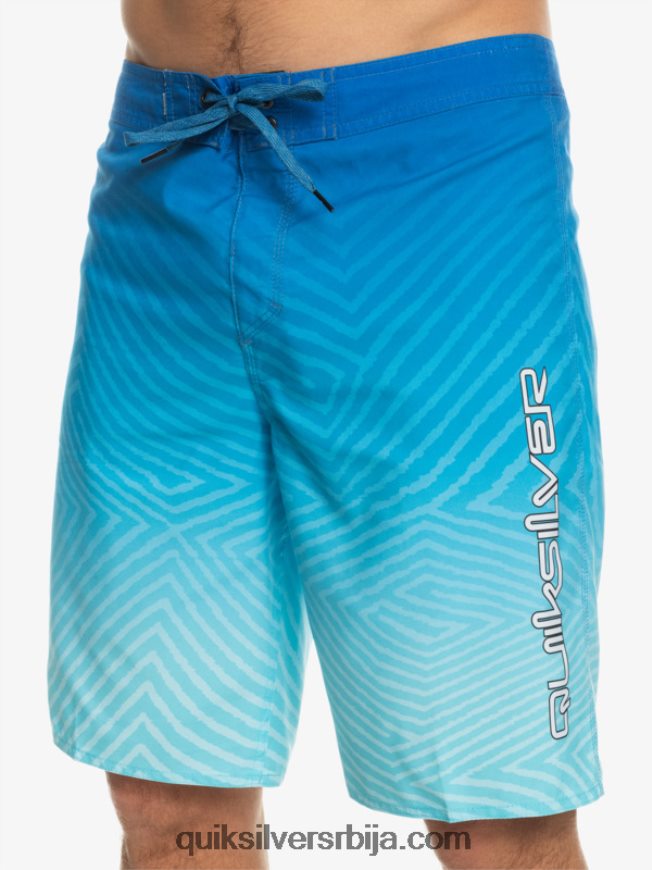 мушкарци Quiksilver свакодневни варп фаде 20 боардсхортс сноркел блуе Z824VN1282