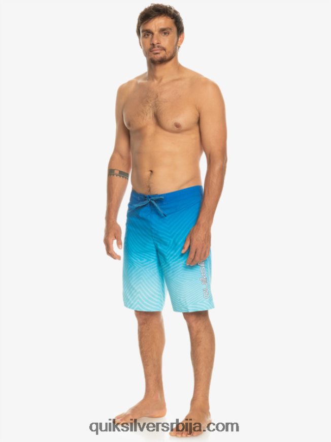 мушкарци Quiksilver свакодневни варп фаде 20 боардсхортс сноркел блуе Z824VN1282