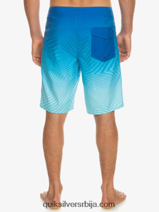 мушкарци Quiksilver свакодневни варп фаде 20 боардсхортс сноркел блуе Z824VN1282