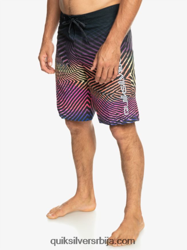мушкарци Quiksilver свакодневни варп фаде 20 боардсхортс тармац Z824VN1283