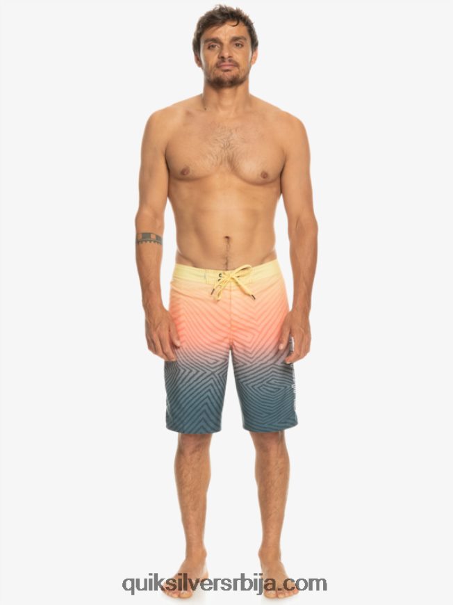 мушкарци Quiksilver свакодневни варп фаде 20 боардсхортс поноћна морнарица Z824VN1284
