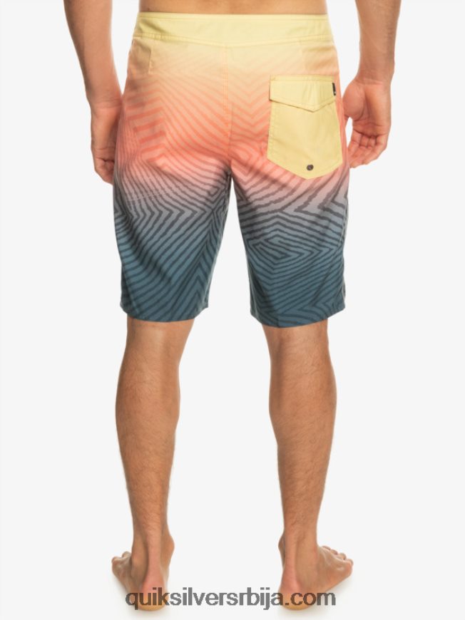 мушкарци Quiksilver свакодневни варп фаде 20 боардсхортс поноћна морнарица Z824VN1284