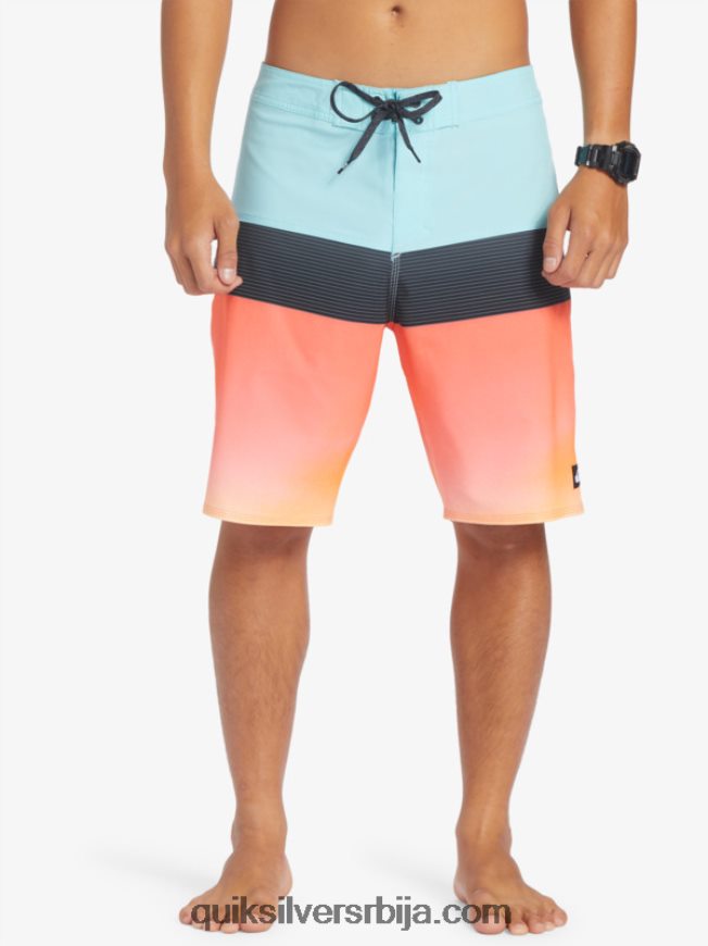 мушкарци Quiksilver сурфсилк панел 20 боардсхортс анђео плави Z824VN129