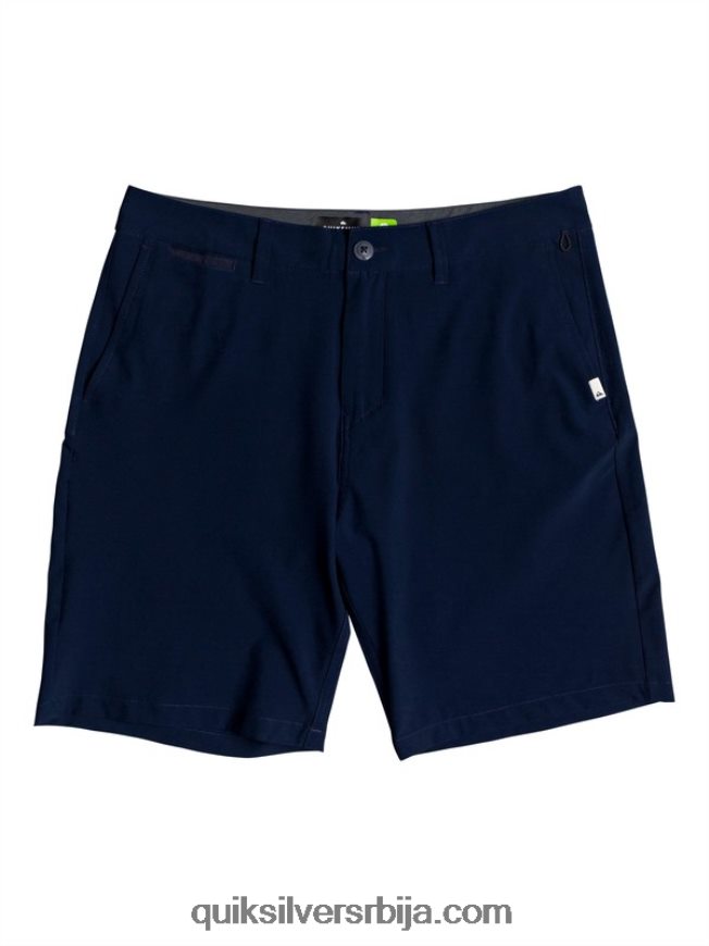 мушкарци Quiksilver унион ампхибиан 20 хибрид схортс морнарски сако Z824VN1318