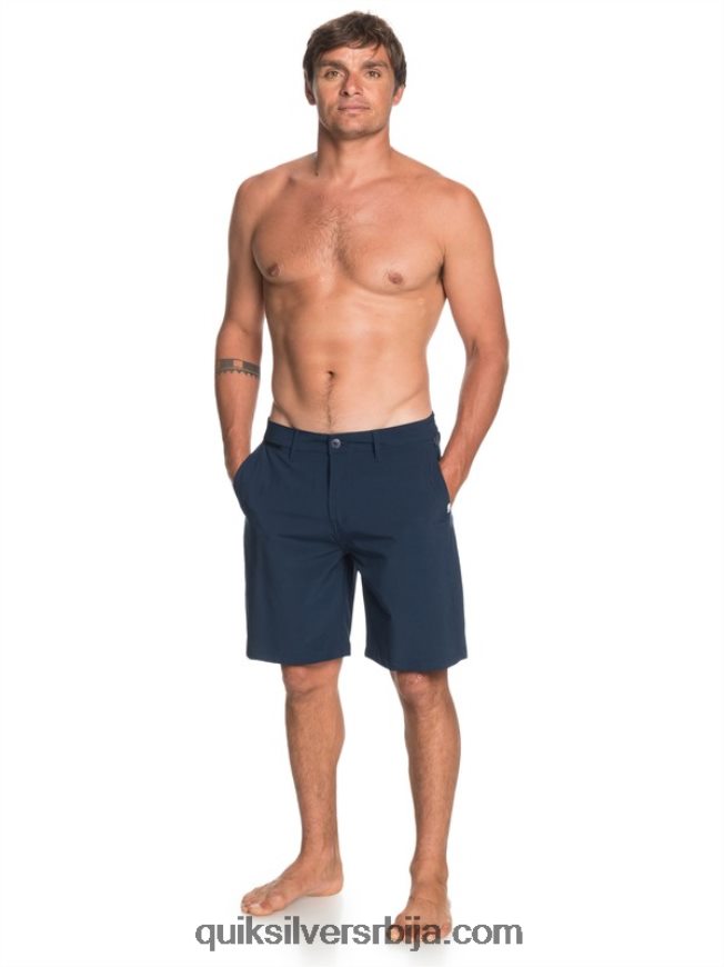 мушкарци Quiksilver унион ампхибиан 20 хибрид схортс морнарски сако Z824VN1318