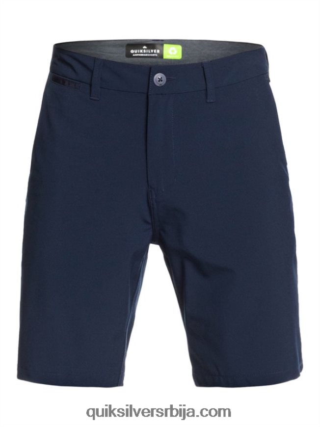 мушкарци Quiksilver унион ампхибиан 20 хибрид схортс морнарски сако Z824VN1318