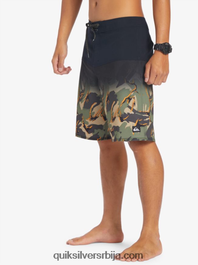 мушкарци Quiksilver сурфсилк панел 20 боардсхортс црн Z824VN131
