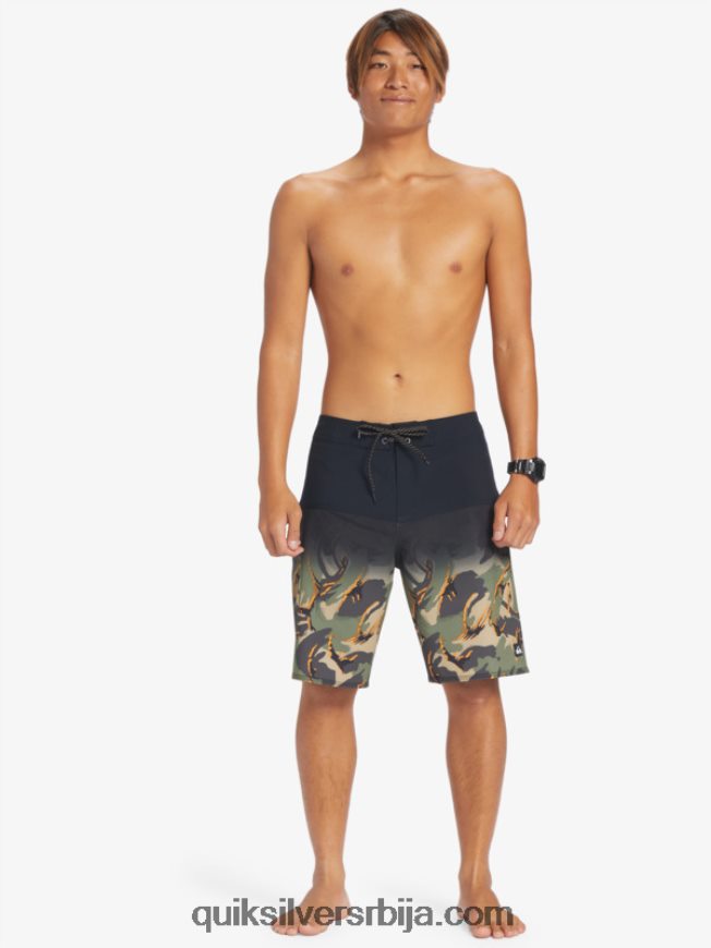 мушкарци Quiksilver сурфсилк панел 20 боардсхортс црн Z824VN131