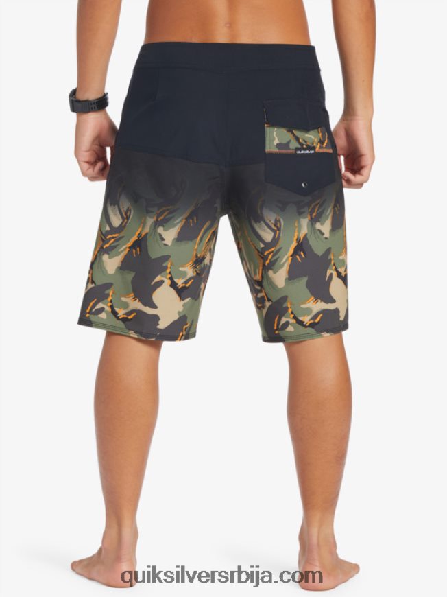 мушкарци Quiksilver сурфсилк панел 20 боардсхортс црн Z824VN131