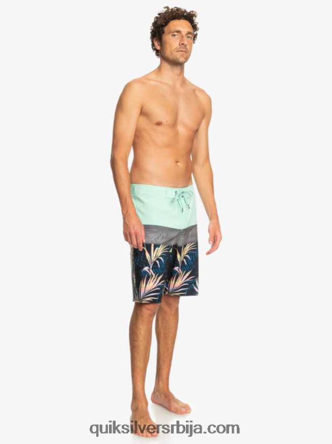 мушкарци Quiksilver сурфсилк панел 20 боардсхортс стакло за плажу Z824VN134