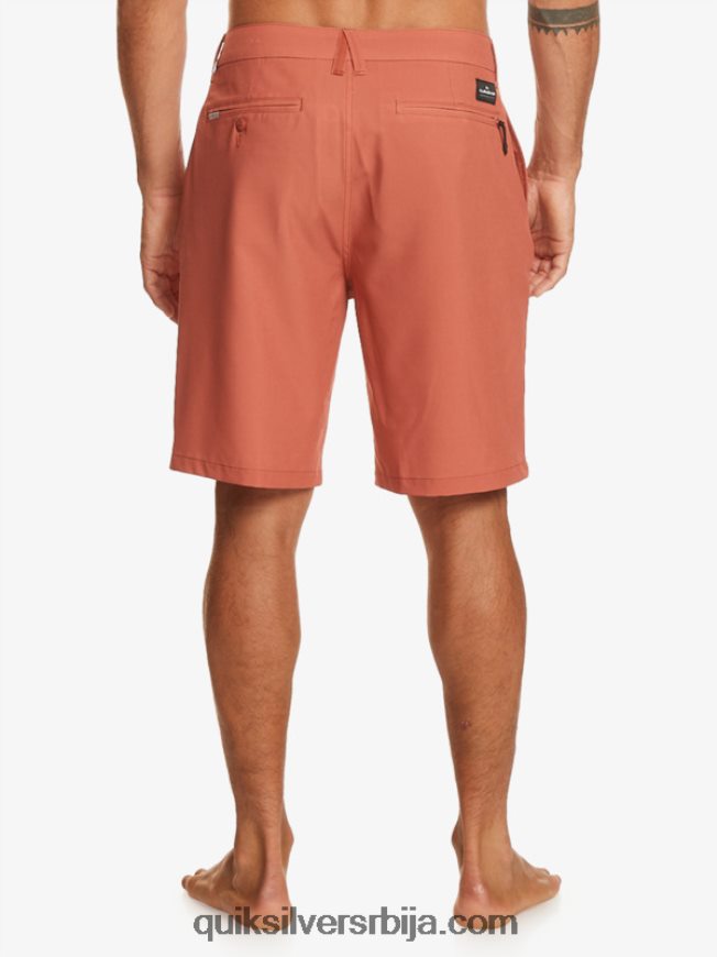 мушкарци Quiksilver Оцеан унион ампхибиан 20 хибрид схортс печена глина Z824VN139