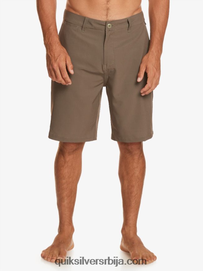 мушкарци Quiksilver Оцеан унион ампхибиан 20 хибрид схортс мајор браон Z824VN140