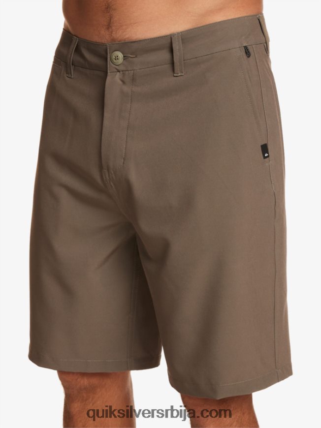 мушкарци Quiksilver Оцеан унион ампхибиан 20 хибрид схортс мајор браон Z824VN140