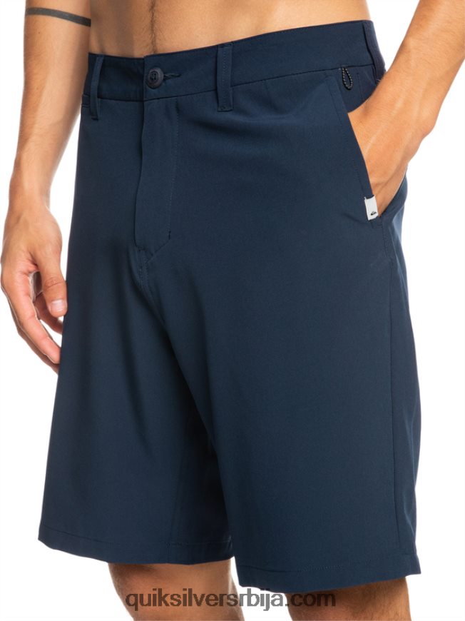 мушкарци Quiksilver Оцеан унион ампхибиан 20 хибрид схортс морнарски сако Z824VN142