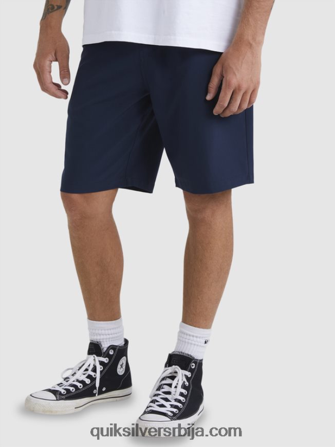 мушкарци Quiksilver Оцеан унион ампхибиан 20 хибрид схортс морнарски сако Z824VN142