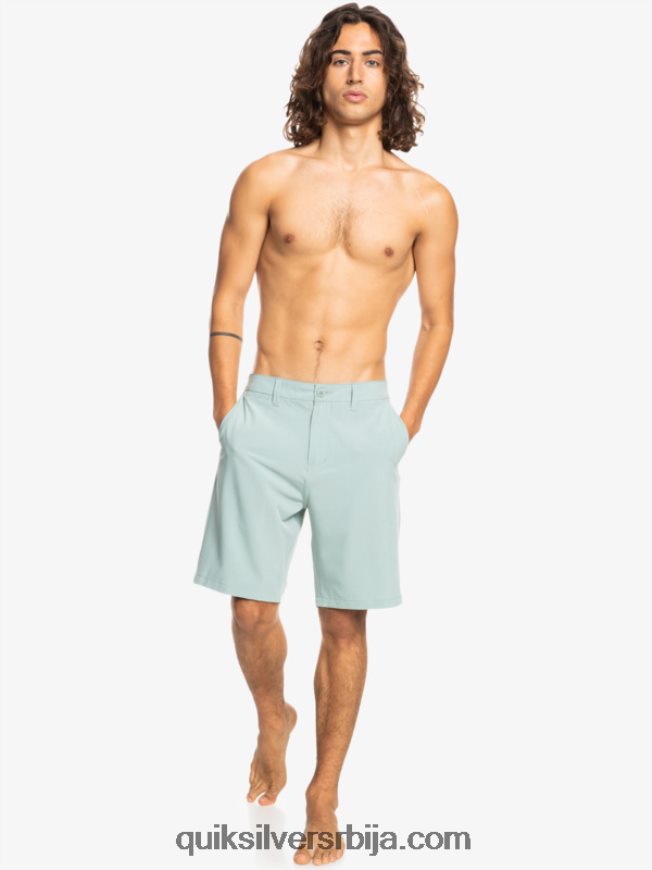 мушкарци Quiksilver Оцеан унион ампхибиан 20 хибрид схортс зелени миље Z824VN144