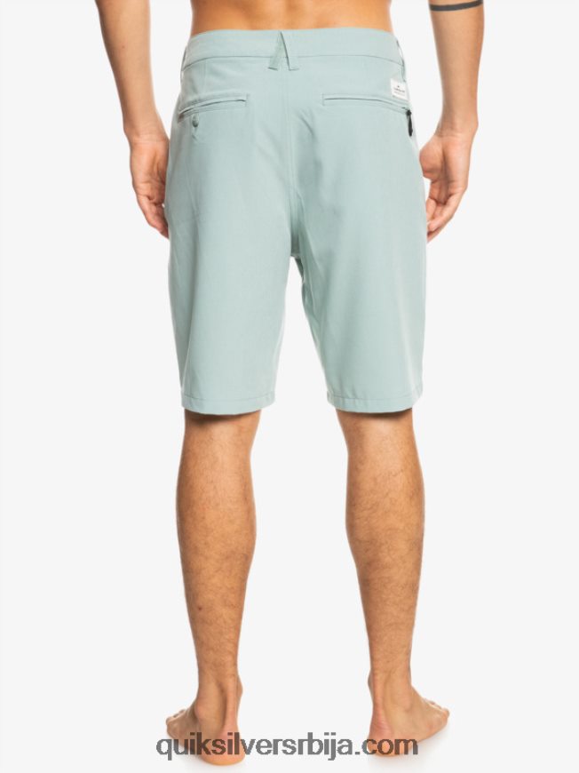мушкарци Quiksilver Оцеан унион ампхибиан 20 хибрид схортс зелени миље Z824VN144