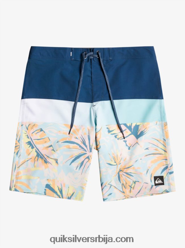 мушкарци Quiksilver сурфсилк панел 20 боардсхортс инсигниа блуе Z824VN1450