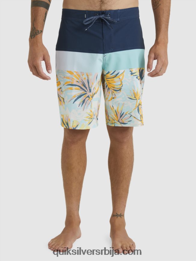 мушкарци Quiksilver сурфсилк панел 20 боардсхортс инсигниа блуе Z824VN1450