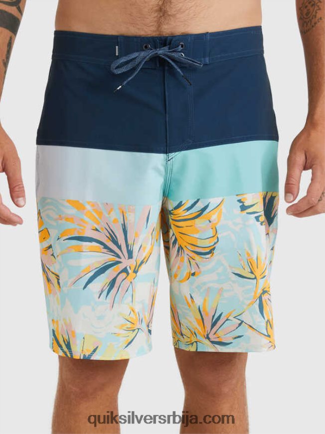 мушкарци Quiksilver сурфсилк панел 20 боардсхортс инсигниа блуе Z824VN1450