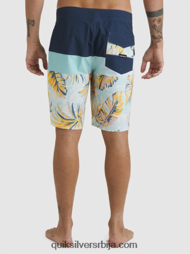 мушкарци Quiksilver сурфсилк панел 20 боардсхортс инсигниа блуе Z824VN1450