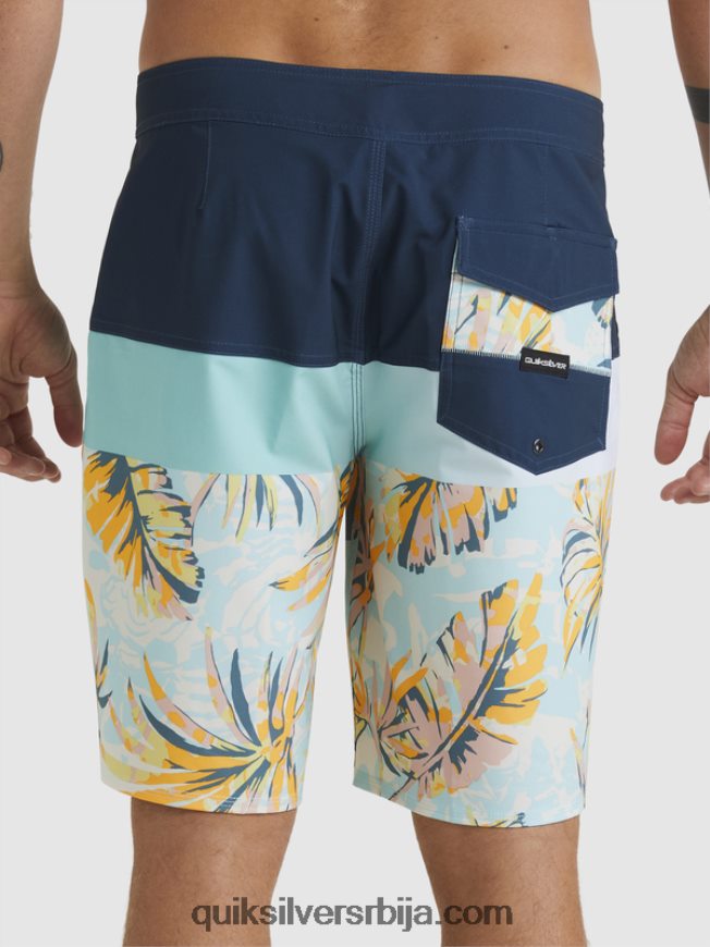 мушкарци Quiksilver сурфсилк панел 20 боардсхортс инсигниа блуе Z824VN1450