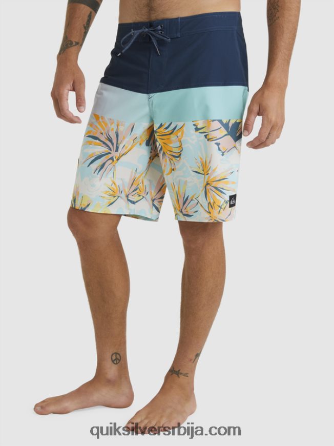 мушкарци Quiksilver сурфсилк панел 20 боардсхортс инсигниа блуе Z824VN1450
