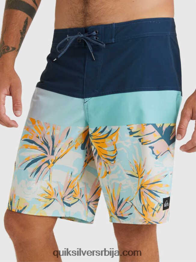 мушкарци Quiksilver сурфсилк панел 20 боардсхортс инсигниа блуе Z824VN1450