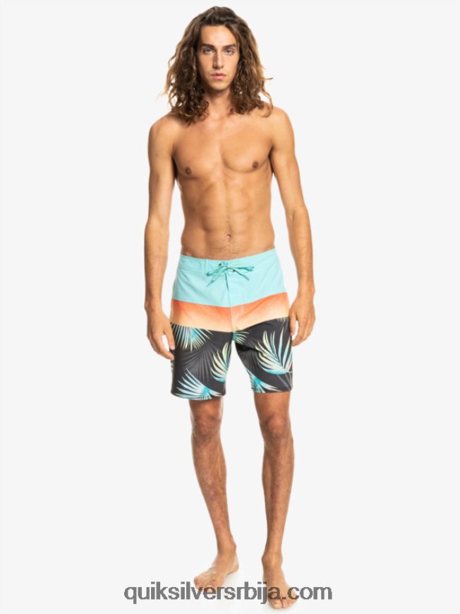 мушкарци Quiksilver сурфсилк панел 20 боардсхортс тармац Z824VN1453